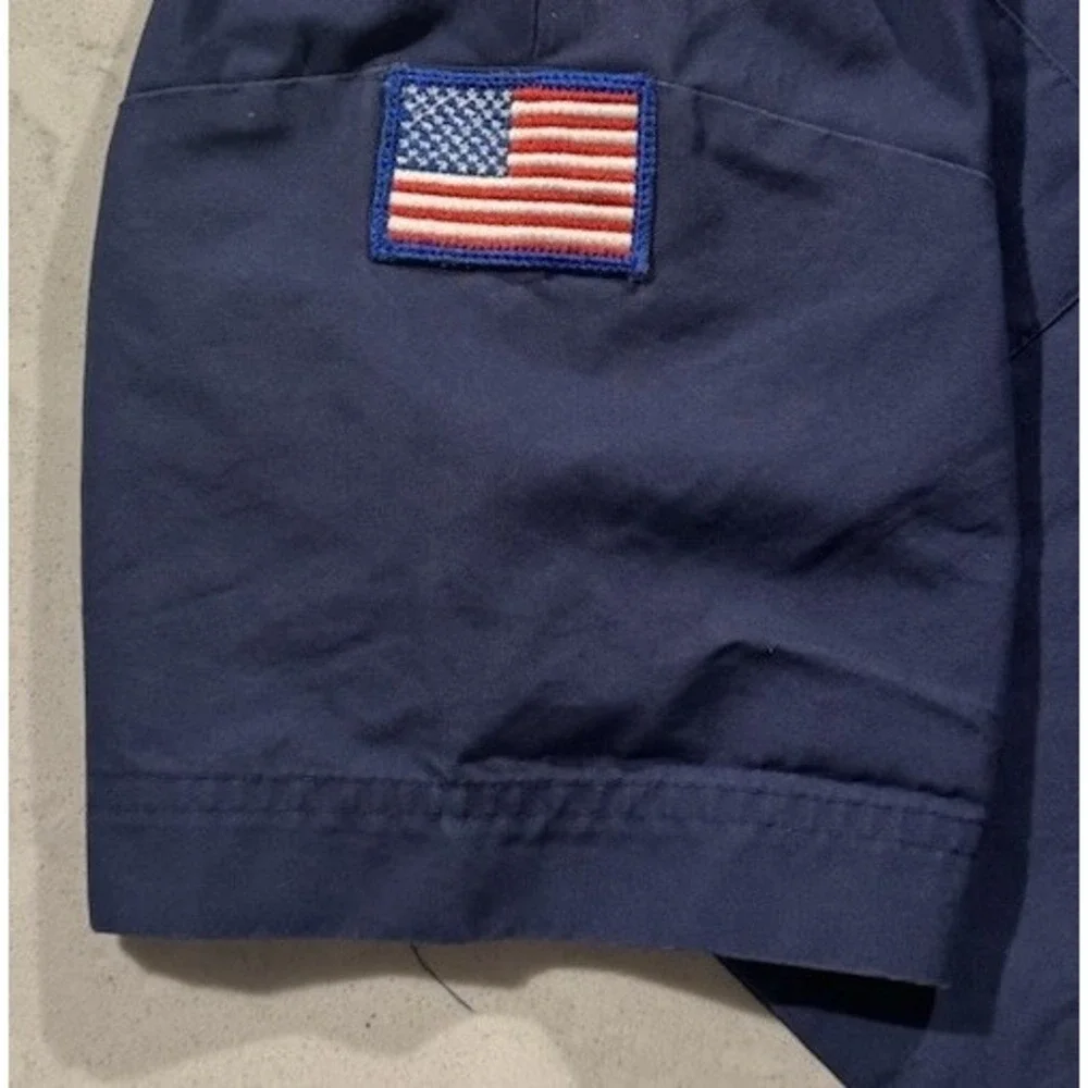Boy Scouts of America Shirt Youth Large Blue Short Sleeve Uniform Button Up Logo